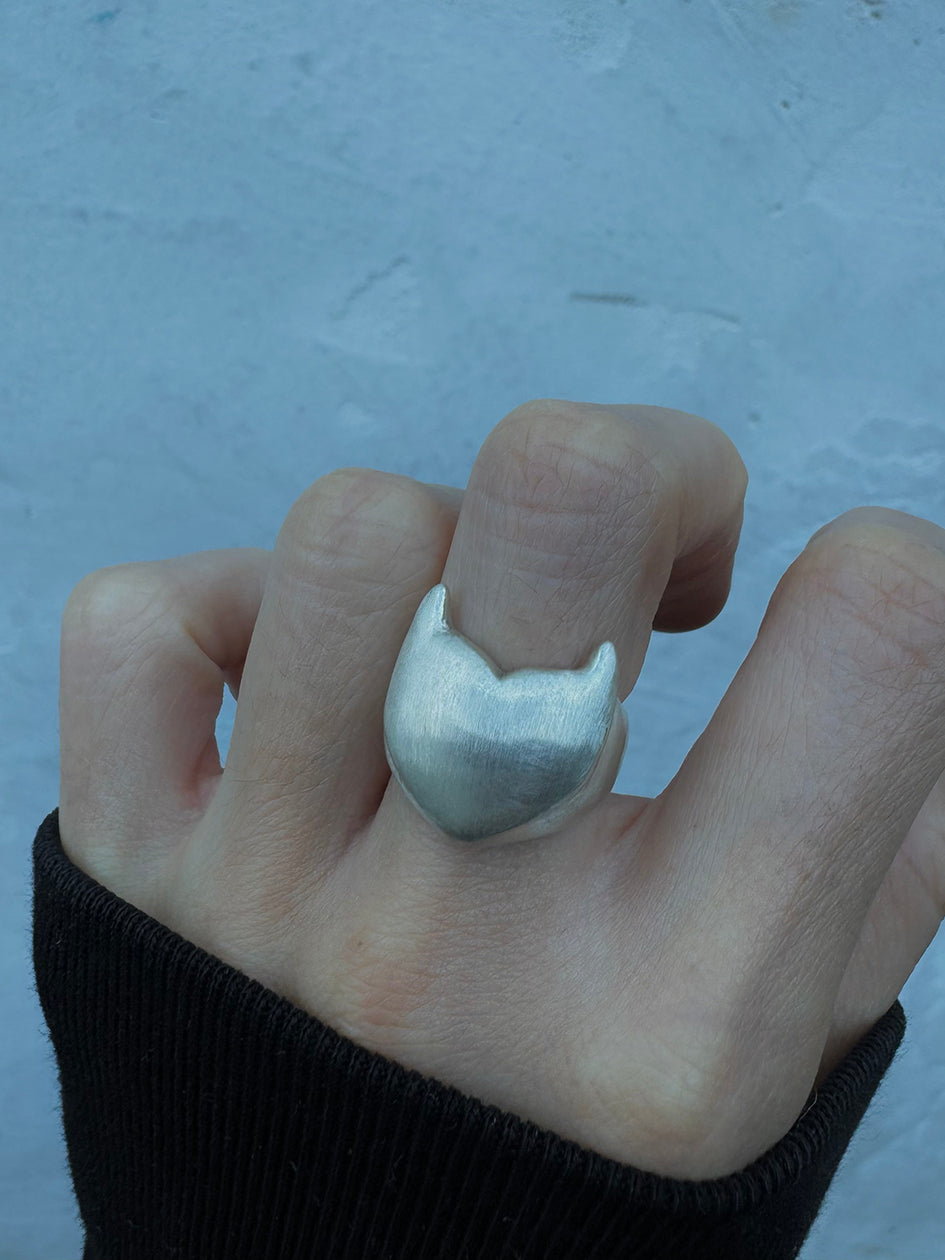 THE DEVIL HEART RING 925 sterling silver - Image 4