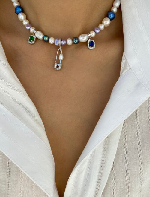 THE EGOMET FRESHWATER PEARL CHOKER