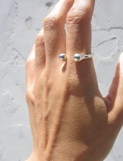 THE PIERCED RING SILVER